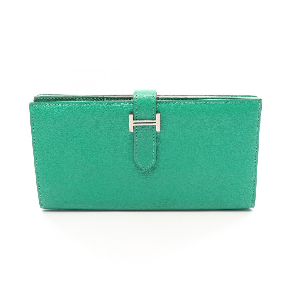 Hermes Bearn Soufflet Bifold Wallet T #340530H14B